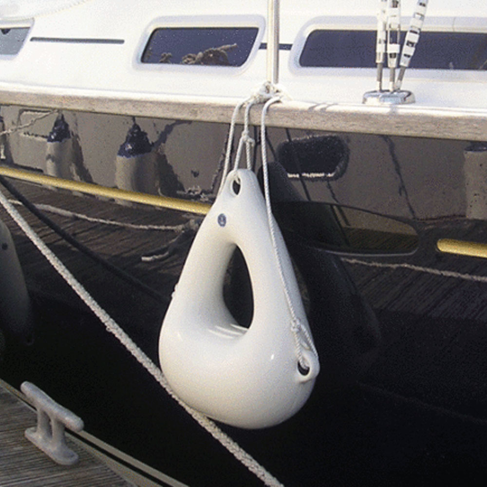 Anchor Marine Step Fender White Pirates Cave Chandlery
