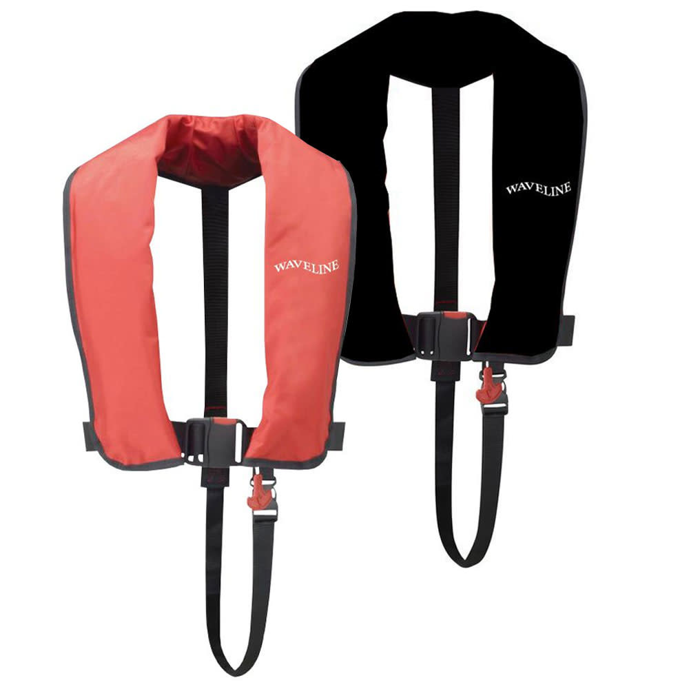 Waveline 165N ISO Manual Life Jacket with Crotch Strap Pirates Cave