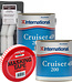 International Cruiser 200 Antifoul 2.5L (x2) + FREE Roller Pack & Masking Tape