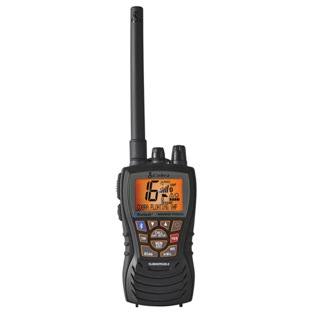 Cobra HH500 Handheld Floating Bluetooth VHF Radio Pirates Cave Chandlery
