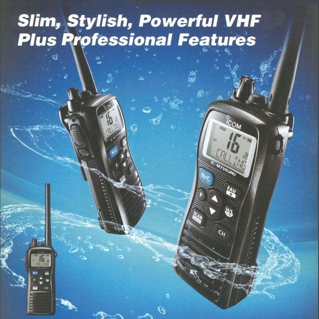 M73PLUS Handheld Waterproof VHF Radio Pirates Cave Chandlery