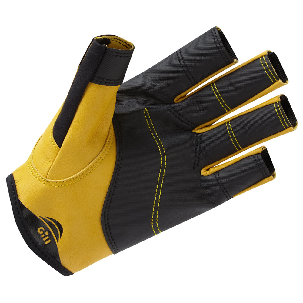 Gill Pro Short Finger Sailing Gloves 2023 Pirates Cave Chandlery