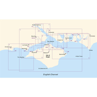 Imray Imray 2200 Solent Chart Pack