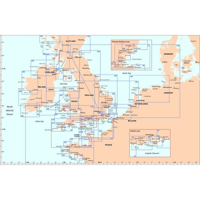 Imray C33A Channel Islands Charts - Pirates Cave Chandlery