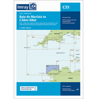 Imray Imray C35 Baie de Morlaix to Laber-lldut Charts