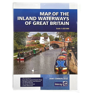 Imray Inland Waterways Map Of Great Britain