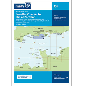 Imray Imray C4 Needles To Bill Of Portland Charts