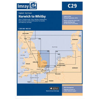 Imray Imray C29 Harwich To Whitby Charts