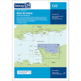 Imray Imray C32 Baie De Seine - Le Havre to Cherbourg