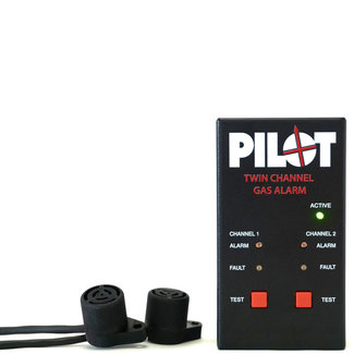 Pilot Pilot 12V Twin Channel Gas Alarm V2