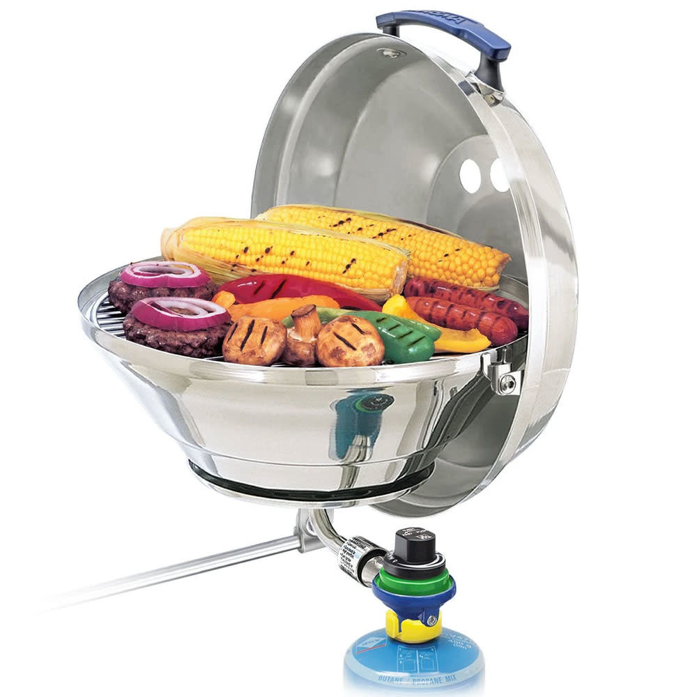 Magma Original 14 Person Infrared Kettle Gas Grill Boat BBQ Pirates