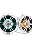 Fusion Signature Series 3 White Wake Tower Marine Speakers w/ CRGBW