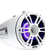 Fusion Signature Series 3 White Wake Tower Marine Speakers w/ CRGBW