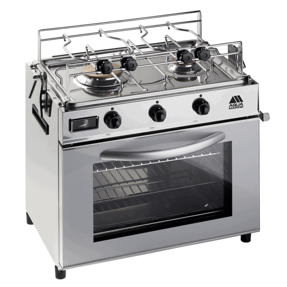 AquaMarine Atlantic 4500 2 Burner Oven & Grill Pirates Cave Chandlery