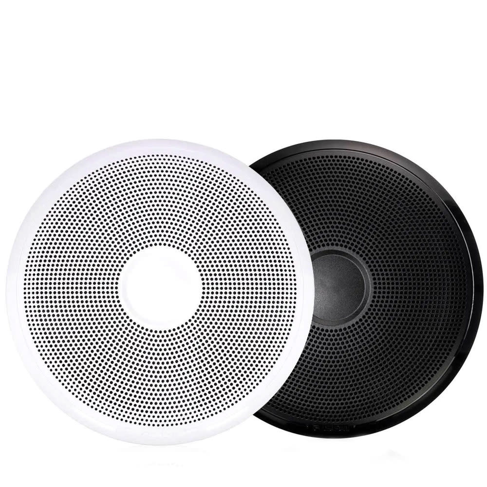 Fusion FM Series, 10" 120-Watt Flush Mount Marine Speakers (Pair), Round White, a Garmin Brand - 1