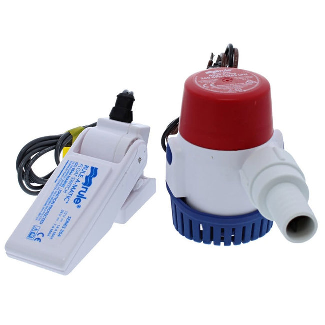 Rule 360 12V Submersible Bilge Pump w/ 35A Float Switch