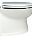 Jabsco Deluxe Flush Vertical Back 24V Electric Toilet 14"