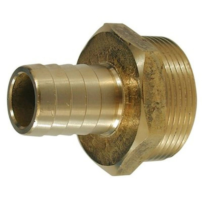 DZR Hose Connector Male to Hose Tail