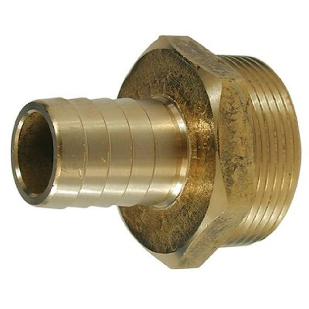 Brass Hose Connector Female to Hose Tail - Pirates Cave Chandlery