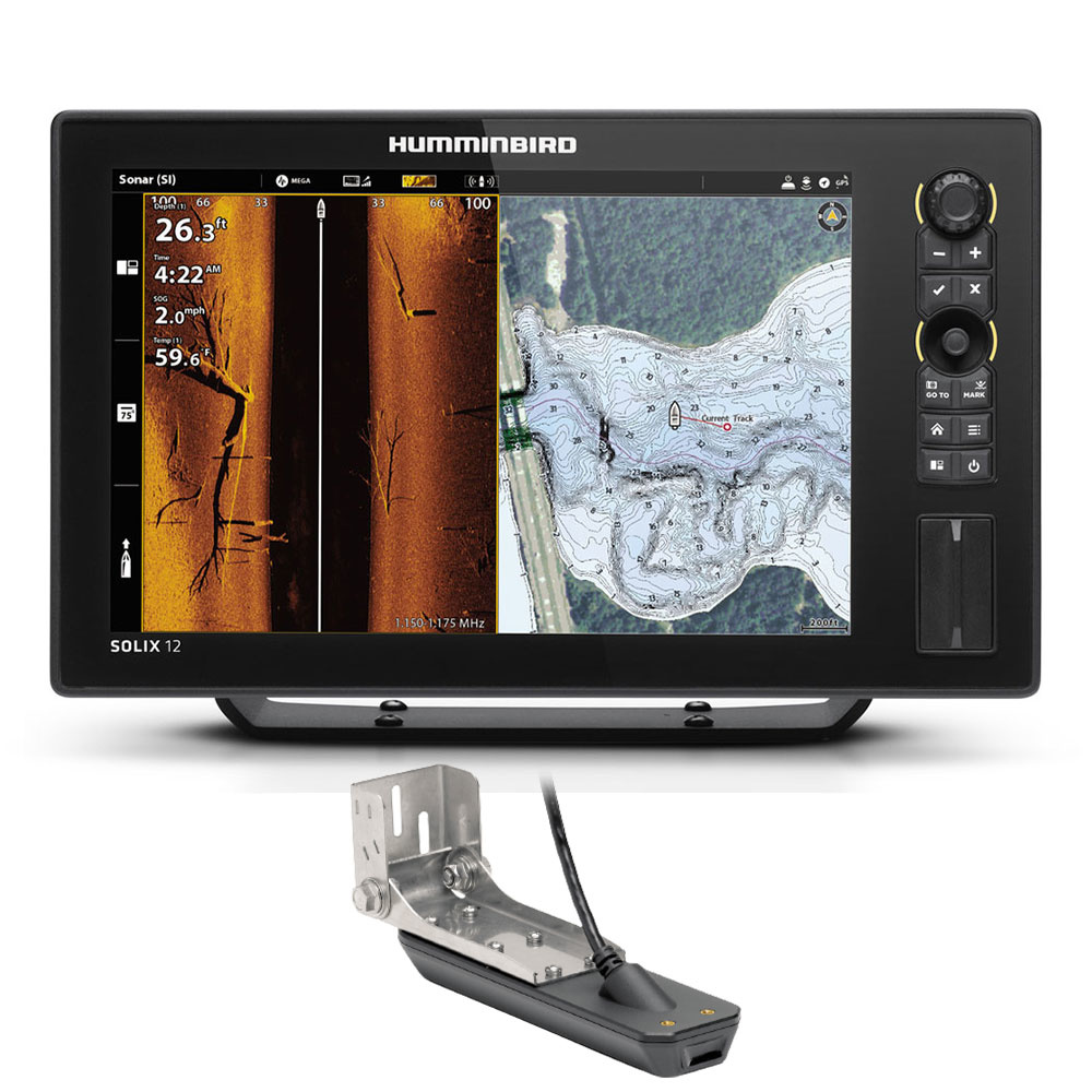 Humminbird SOLIX 12 MSI GPS Fishfinder with Transducer Pirates