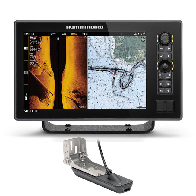 Humminbird SOLIX 10 MSI GPS Fishfinder with Transducer - Pirates