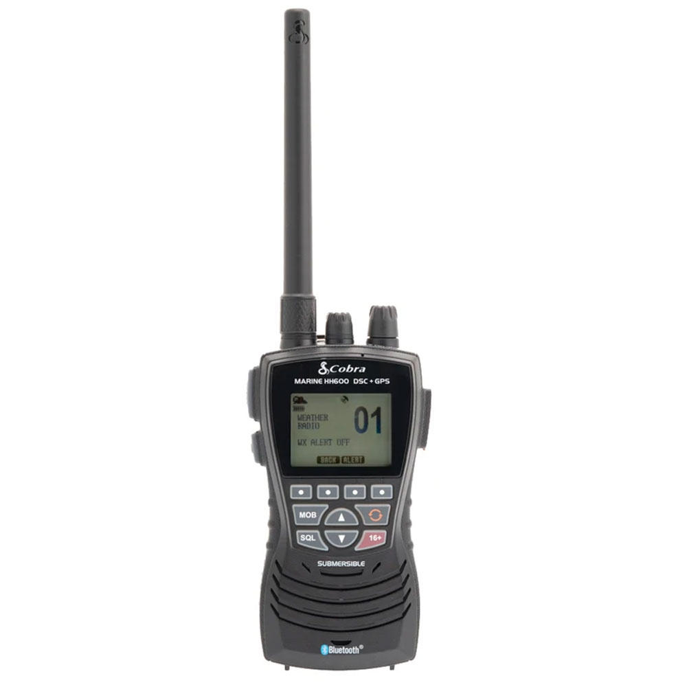 Cobra HHMR600 DSC Floating VHF GPS Handheld Marine Radio Pirates
