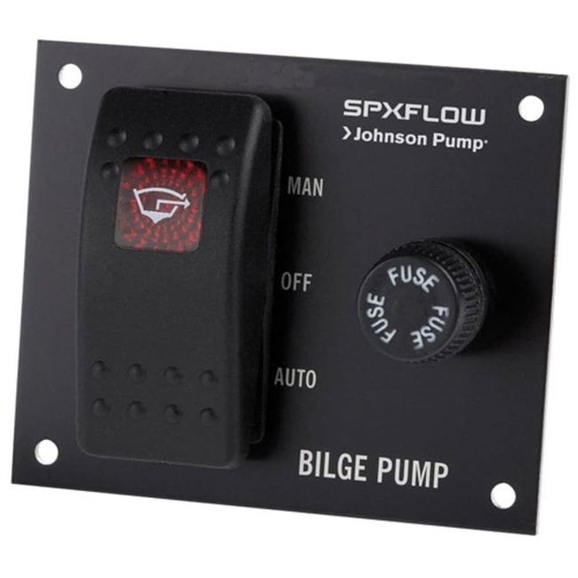 Johnson Bilge Pump Control Switch Panel