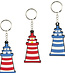 Lighthouse Rubber Keyring