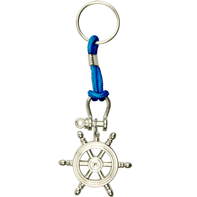 Ship's Wheel Keyring