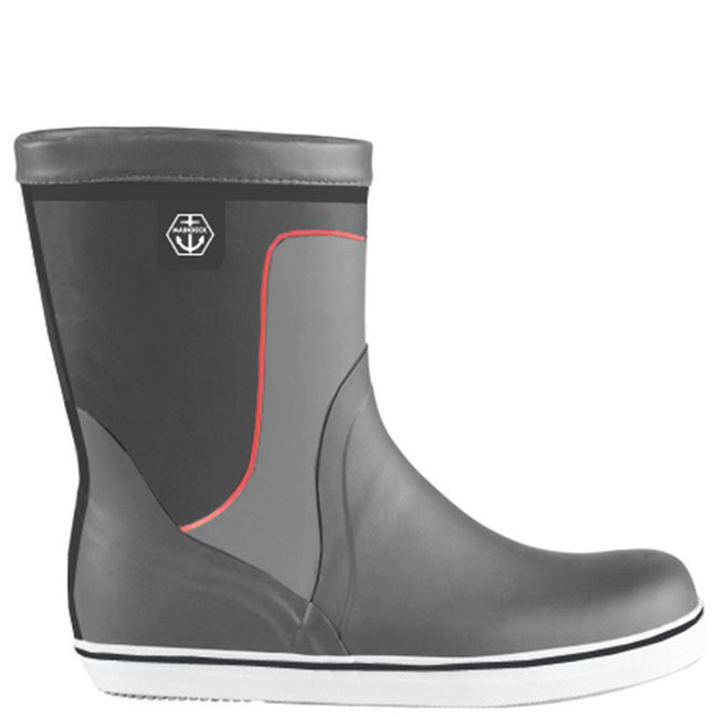 Maindeck Short Grey Rubber Boots