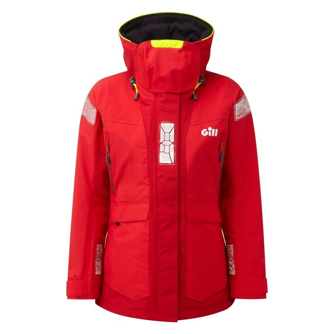 Gill OS2 2021 Offshore Mens Jacket Red/Bright Red (X-Small)