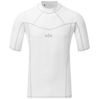 Gill Gill Men's Short Sleeve Pro Rash Vest White