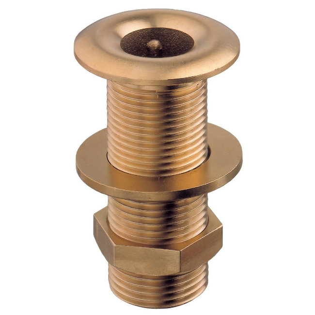 Brass Skin Fitting With Washer & Nut