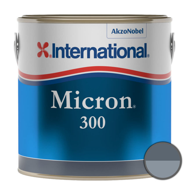 International Micron 300 Antifoul 2.5L - Dark Grey