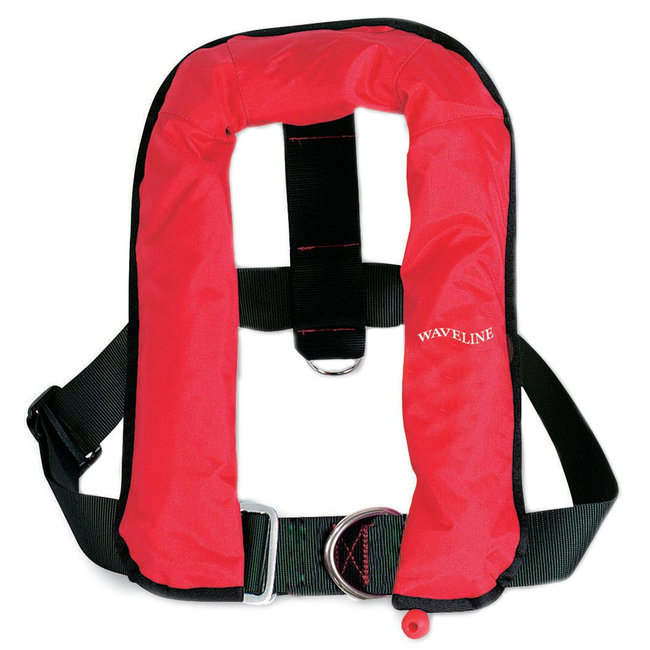 Waveline Junior 150N Automatic Life Jacket With Harness