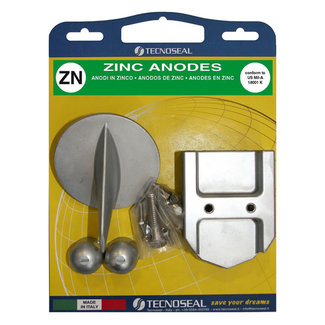 Tecnoseal Tecnoseal Zinc Alpha One Gen 1 Anode Engine Kit