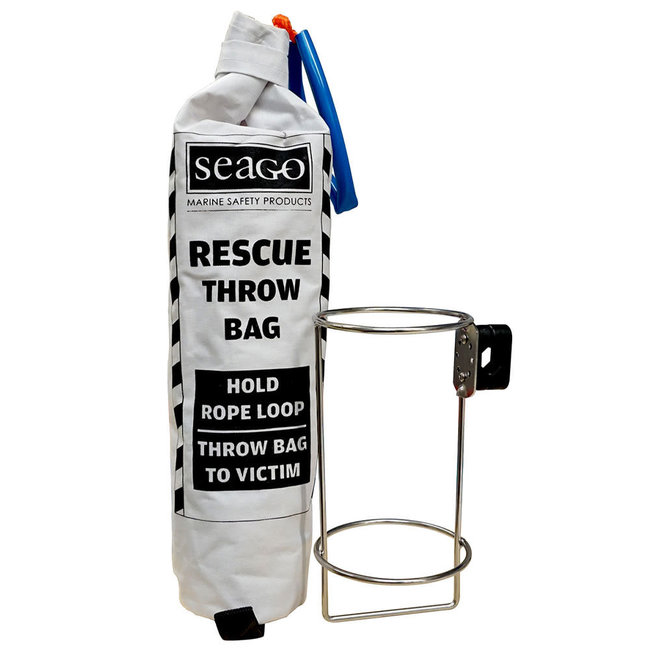 Seago MOB Throwing Line In Bag with Holder