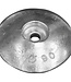 Tecnoseal Aluminium 90mm Heavy Duty Disc Anode - 00102PAL