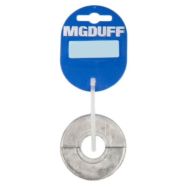 MG Duff Zinc 20mm Slim Shaft Collar Anode ZSC20T