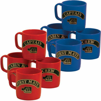 Nauticalia Nauticalia Named Stacking Mugs (Box of 4)