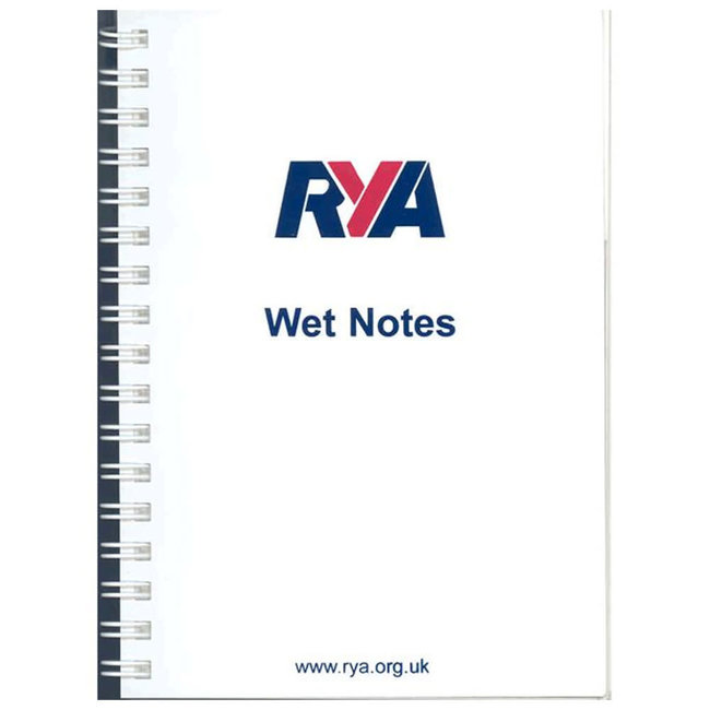 RYA Wet Notes Waterproof Note Book