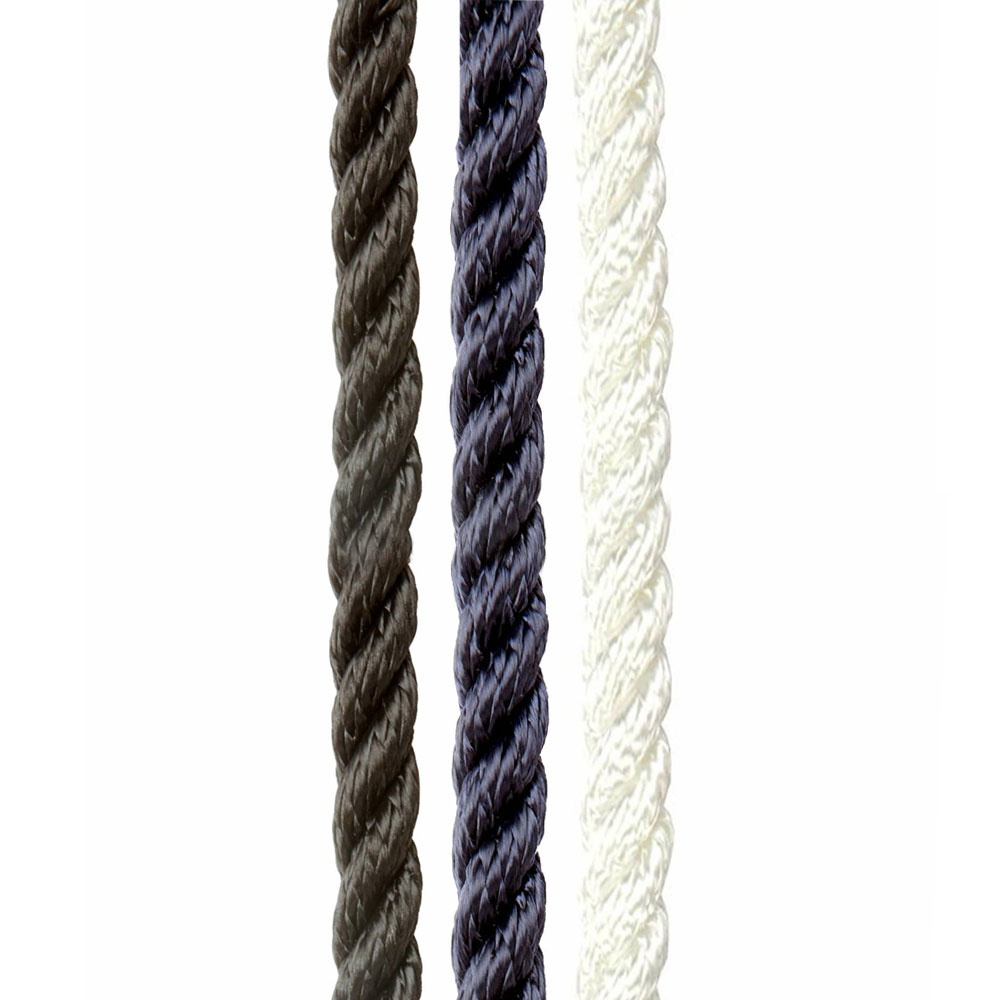 Classic Three (3) Strand Polyester Rope - Pirates Cave Chandlery