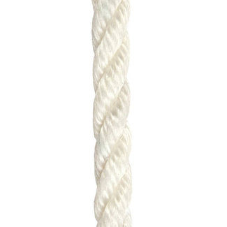 Kingfisher White Three (3) Strand Staple Polyprop Floating Mooring Line Rope