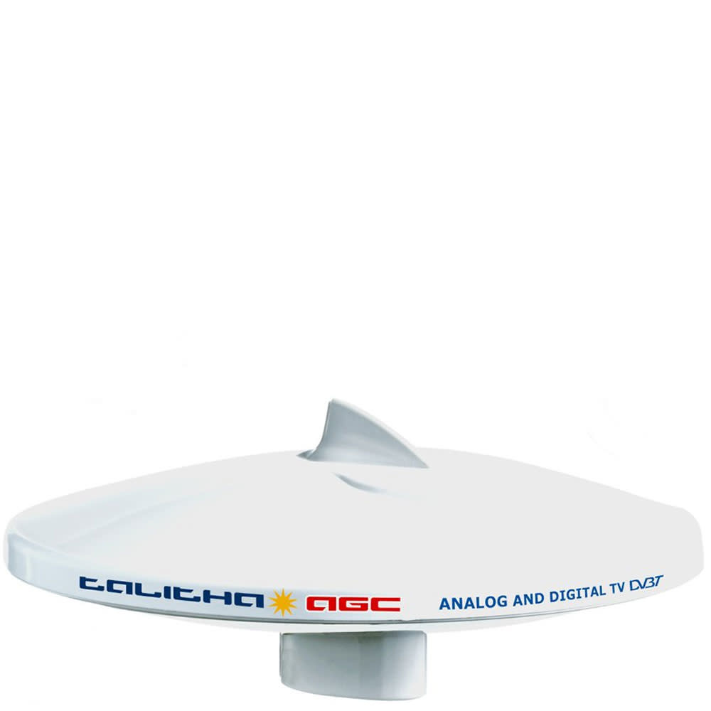 Glomex Talitha Compact Boat TV Aerial Antenna 12/24 Volt 20M Coax Cable