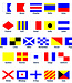 Signal Flag 40 x 30cm Printed (A-Z)