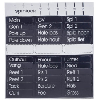 Spinlock Hardware Spinlock Clutch Handle Labels - XA, XAS, XT & XTS