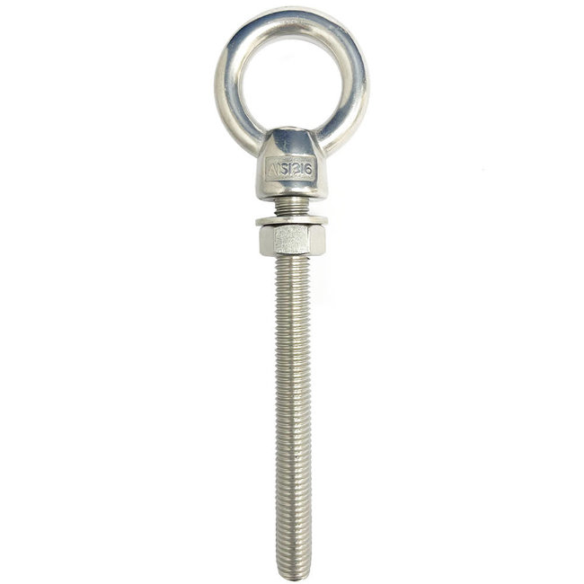 Lag Screw Eye S/S (5-8mm)