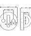 Round Eye Plate S/S (5-8mm)