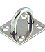 Square Eye Plate S/S (5-10mm)