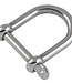 Wide Jaw Shackle S/S (5-10mm)